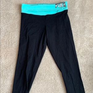 full length PINK leggings